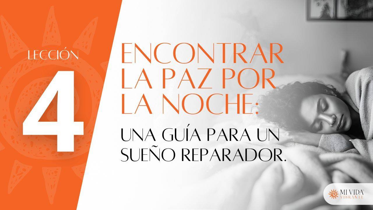Encontrar la paz por la noche — una guía para un sueño reparador